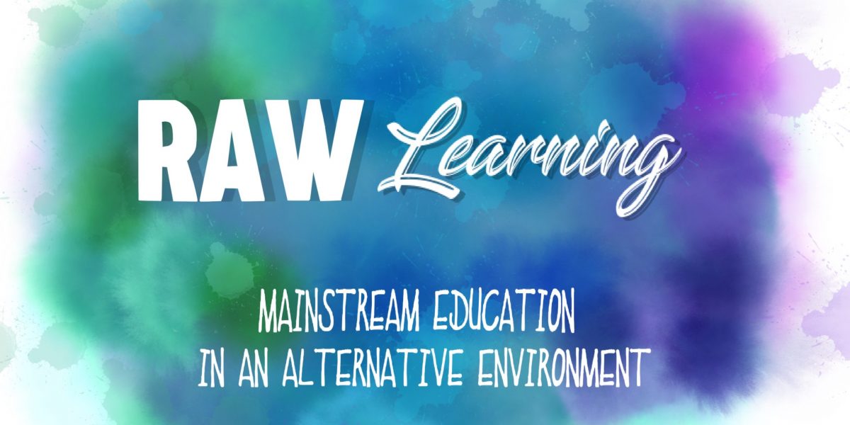 RAW Learning logo and strapline